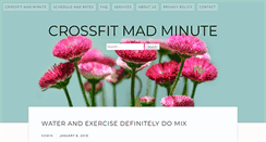 Desktop Screenshot of crossfitmadminute.com